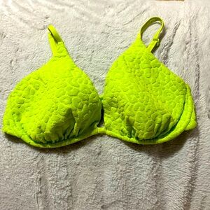Lime green bikini top!!